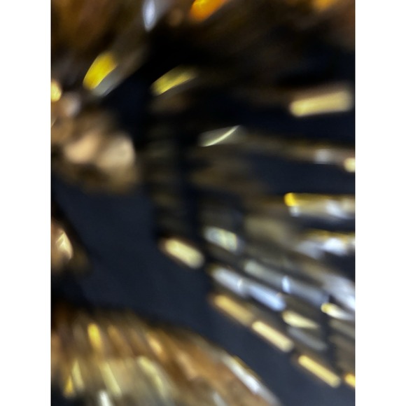 VTG Mark & John By B2 Dress 100% Silk, Keyhole Back, Sequins & Beaded Cocktail M - Picture 7 of 15